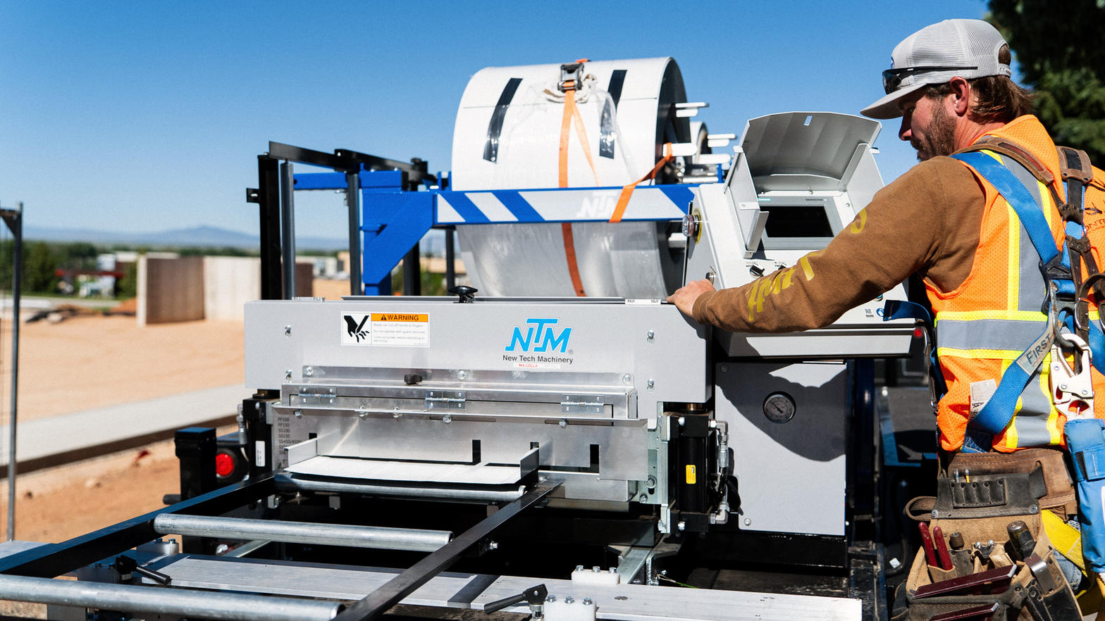 NTM SSQ3 MultiPro on the jobsite